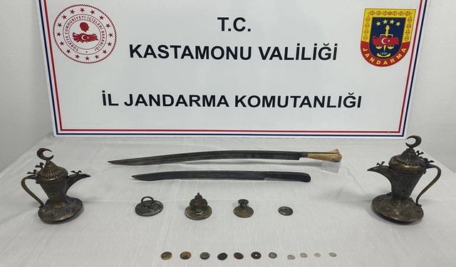 KASTAMONU'DA TARİHİ ESER OPERASYONU