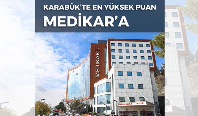 MEDİKAR HASTASNESİ DENETİMDE REKOR PUAN ALDI