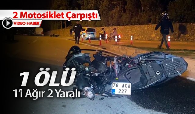 FECİ KAZA: 1 ÖLÜ, 1'İ AĞIR 2 YARALI