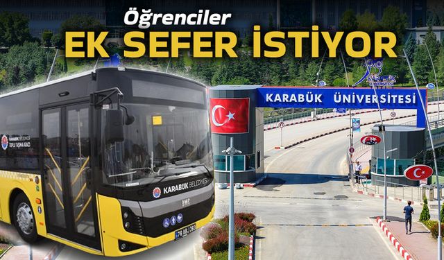 ÜNİVERSİTE ÖĞRENCİLERİ OTOBÜSLERE EK SEFER İSTİYOR