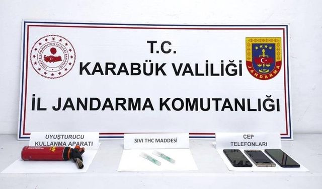 YENİCE'DE 2 KİŞİ UYUŞTURUCUYLA YAKALANDI