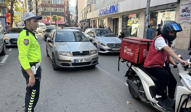 ZONGULDAK'TA TRAFİK EKİPLERİNDEN ÇAKAR DENETİMİ