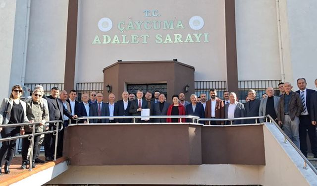 ÇAYCUMA'DA BİROL YİĞİT MAZBATASINI ALDI