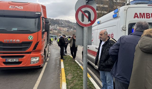 GAZETECİ İBRAHİM POYRAZ'A ÇARPAN TIR ŞOFÖRÜ SERBEST BIRAKILDI