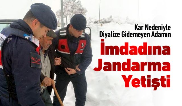 İMDADINA JANDARMA YETİŞTİ