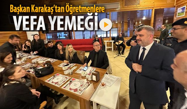 SERTAŞ BAŞKAN'DAN VEFA YEMEĞİ