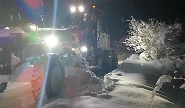 KASTAMONU'DA KAPALI KÖY YOLU SAYISI 180'E DÜŞTÜ