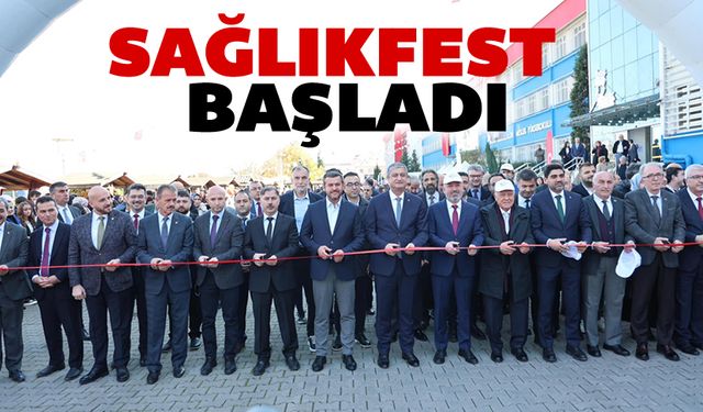 SAĞLIK BİLİMLERİ FESTİVALİ BAŞLADI