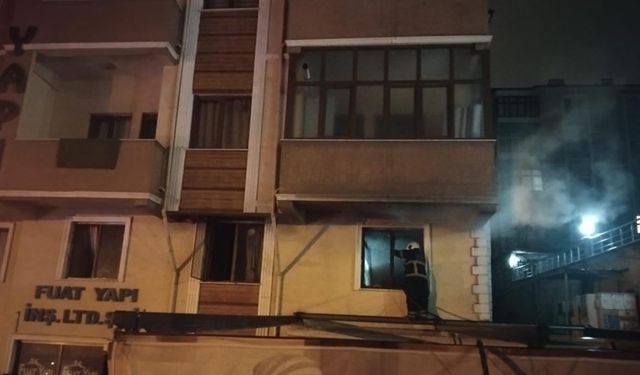 APARTMANDA KORKUTAN YANGIN