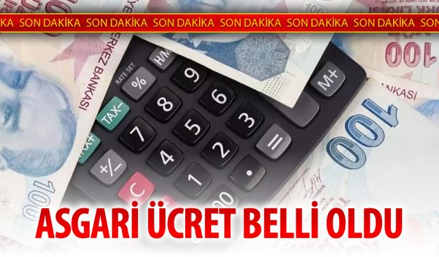 2025 YILI ASGARİ ÜCRET BELLİ OLDU !