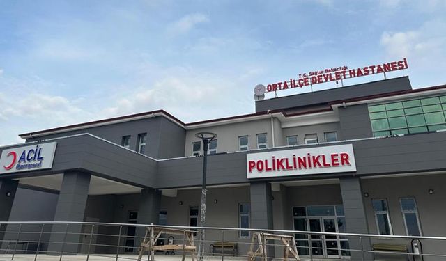 ÇANKIRI'DA ORTA İLÇE ENTEGRE HASTANESİ'NDE SONA YAKLAŞILDI