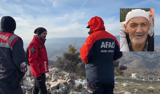 BOLU'DA KAYIP YAŞLI ADAM 2 GÜNDÜR ARANIYOR