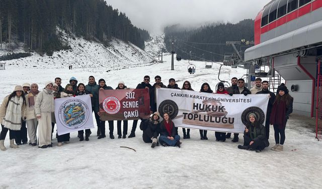 ÖĞRENCİLER ILGAZ DAĞI'NDA KARIN KEYFİNİ ÇIKARDI