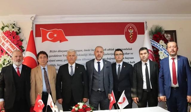 ÖNDER ALKAN TÜRK VETERİNER HEKİMLER BİRLİĞİ 2'İNCİ BAŞKANI SEÇİLDİ