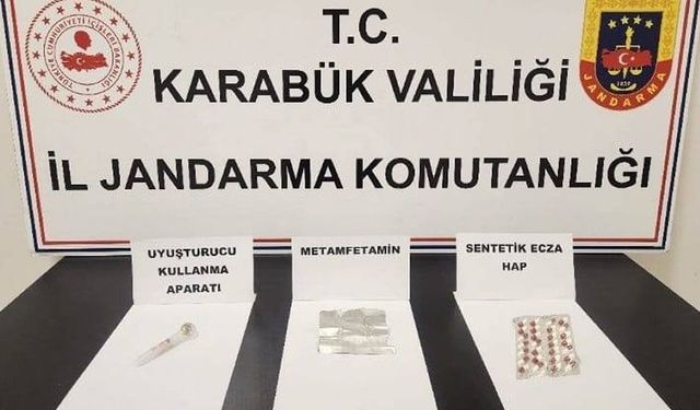 KARABÜK'TE UYUŞTURUCU OPERASYONU: 4 GÖZALTI