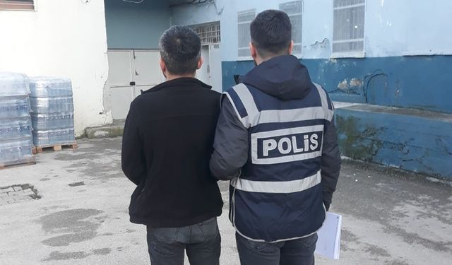 10 YIL HAPİS CEZASI OLAN ŞAHIS YAKALANDI