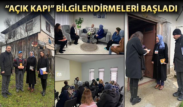 VALİ YAVUZ'DAN 'AÇIK KAPI' BİLGİLENDİRMESİ