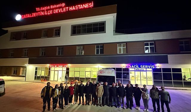 ÇATALZEYTİN DEVLET HASTANESİNE HASTA KABULÜNE BAŞLADI