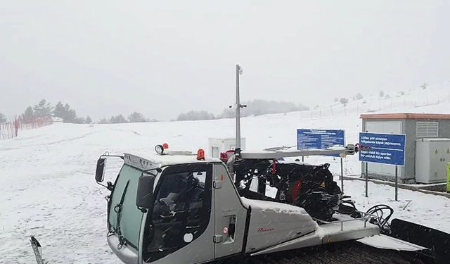 YÜKSEK KESİMLER'DE KAR YAĞIŞI BAŞLADI