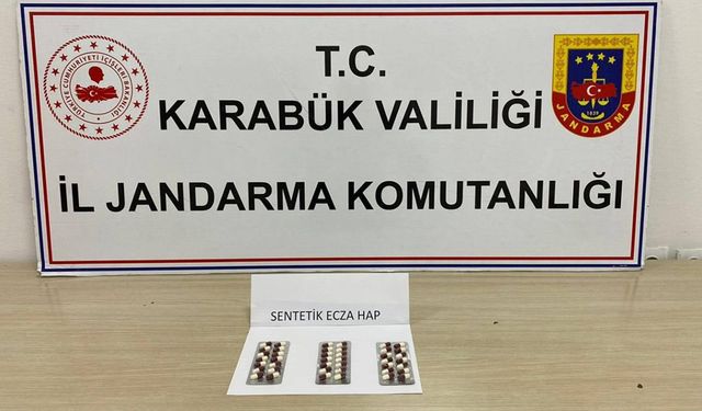 42 ADET SENTETİK UYUŞTURUCU ELE GEÇİRİLDİ