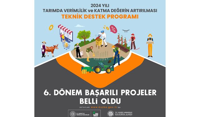 TARIMDA VERİMLİLİĞE TEKNİK DESTEK SONUÇLARI BELLLİ OLDU