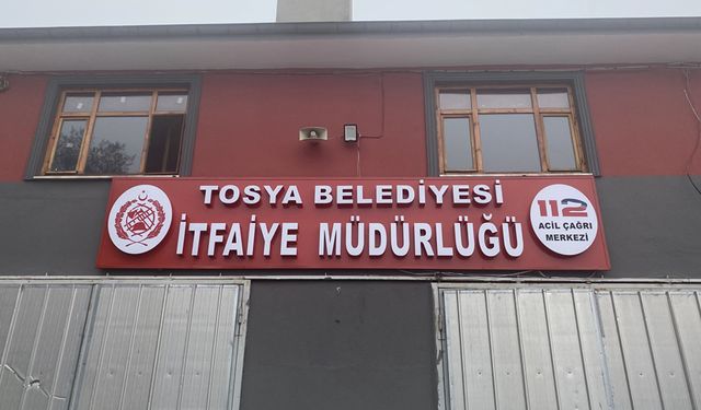 TOSYA İTFAİYESİ BİR YILDA 31 BİN YANGINA MÜDAHALE ETTİ