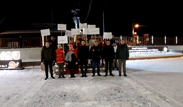 ASRIN FELAKETİNDE HAYATINI KAYBEDENLER İÇİN YÜRÜDÜLER