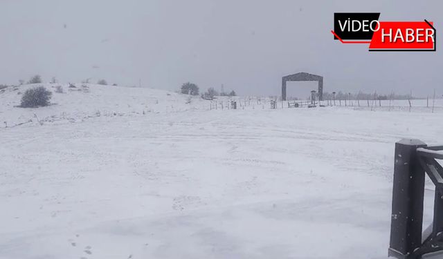 KARABÜK'TE KAR YAĞIŞI