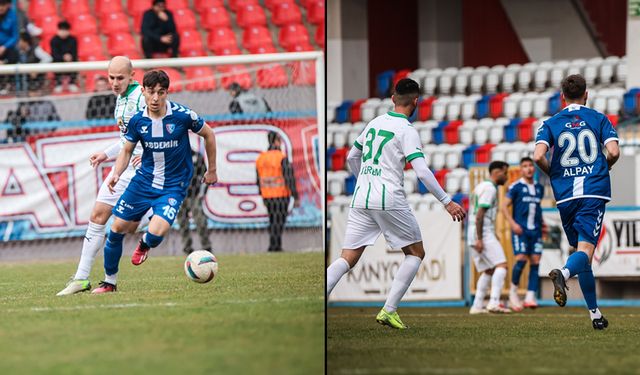 ALİAĞASPOR FK KARABÜK İDMANYURDU'NU MAĞLUP ETTİ