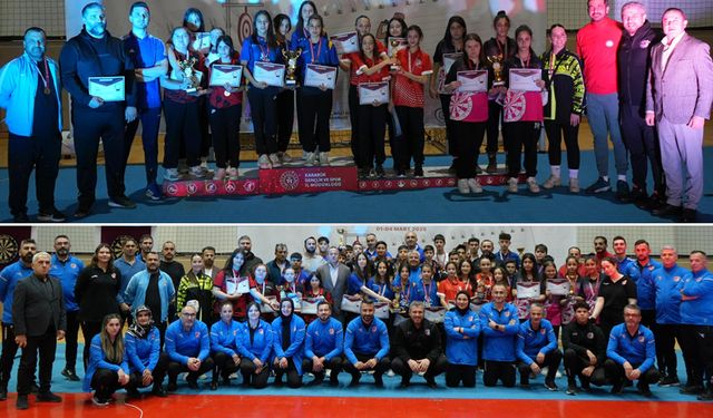 TÜRKİYE'NİN YILDIZLARI KARABÜK'TE BELLİ OLDU