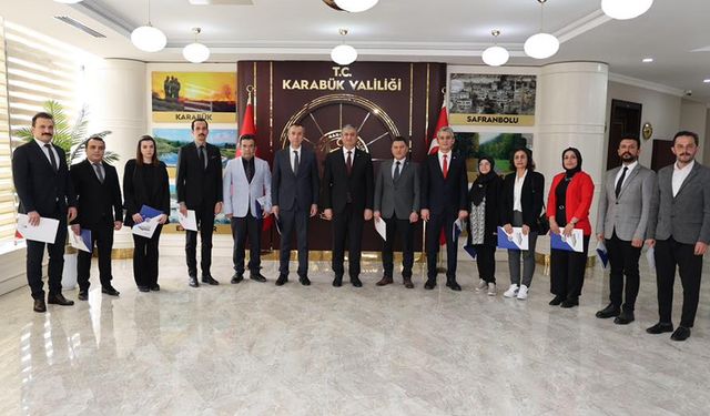 TABİAT KARABÜK PROJESİNDE BAŞARI GÖSTERENLER ÖDÜLLENDİRİLDİ