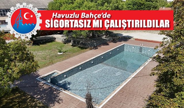 BELEDİYE ŞİRKETİNDE SİGORTASIZ MI ÇALIŞTIRILDILAR?