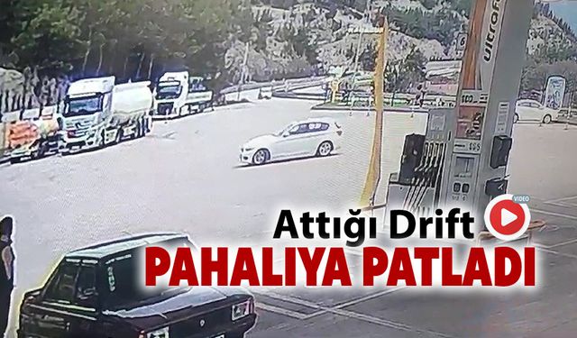 ATTIĞI DRİFT PAHALIYA  PATLADI