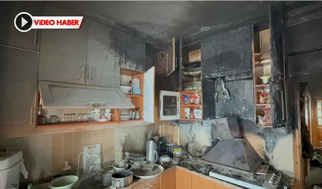 ANNE VE 3 ÇOCUĞU DUMANDAN ETKİLENDİ