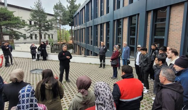 SAFRANBOLU MYO PERSONELİNE "AFET FARKINDALIK EĞİTİMİ"