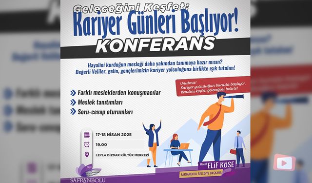 SAFRANBOLU'DA KARİYER GÜNLERİ BAŞLIYOR