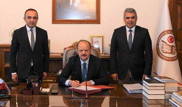 KASTAMONU'DA SULAMA KANALI PROJESİ İÇİN İMZALAR ATILDI