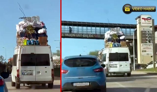 TEHLİKELİ YOLCULUKLAR KAMERADA