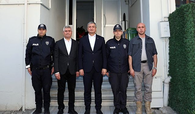 VALİ YAVUZ'DAN ŞEHİT MEHMET ESEN AMİRLİĞİNE ZİYARET
