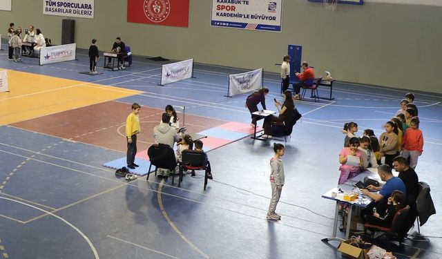 SAFRANBOLU'DA 3. SINIF ÖĞRENCİLERİNE YETENEK TARAMASI YAPILDI