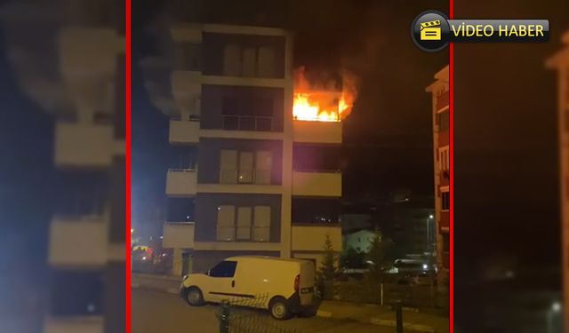 BEŞBİNEVLER MAHALLESİ'NDE YANGIN