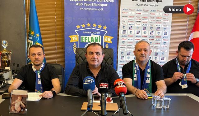 ASD YAPI EFLANİ SPOR KULÜP BAŞKANI İRFAN TOPÇU SEZONU DEĞERLENDİRDİ