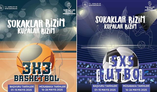 KARABÜK'TE SOKAKLAR BİZİM TURNUVASI BAŞLIYOR