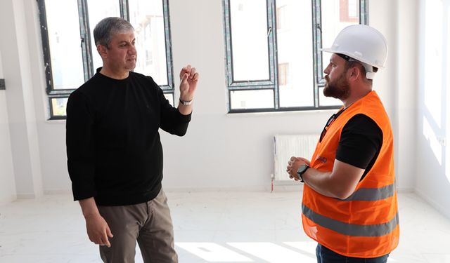 VALİ  YAVUZ YATIRIMLARI İNCELEDİ