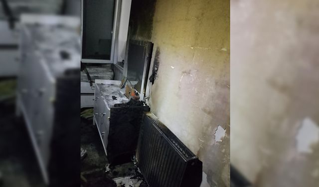 ÇANKIRI'DA EV YANGINI KORKUTTU