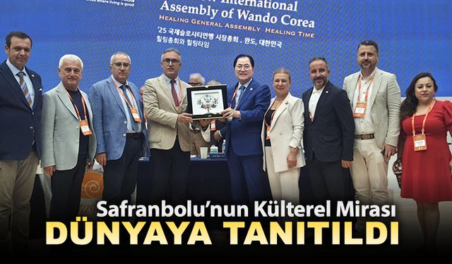 SAFRANBOLU GÜNEY KORE'DE DÜNYA SAHNESİNE ÇIKTI