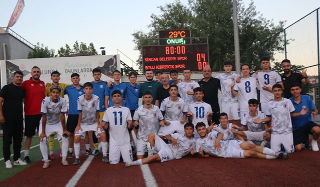 U17 FUTBOL ŞAMPİYONASI SONA ERDİ
