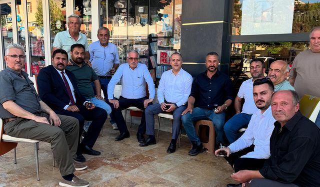 CENK GEDİKOĞLU'NDAN BAŞKAN CIVA'YA ZİYARET