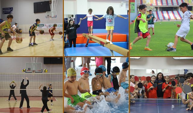 KARABÜK’TE GSB SPOR OKULLARINA YOĞUN İLGİ