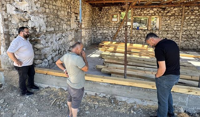 SIĞIRCIK SUYU TÜRBESİ’NDE RESTORASYON SÜRÜYOR